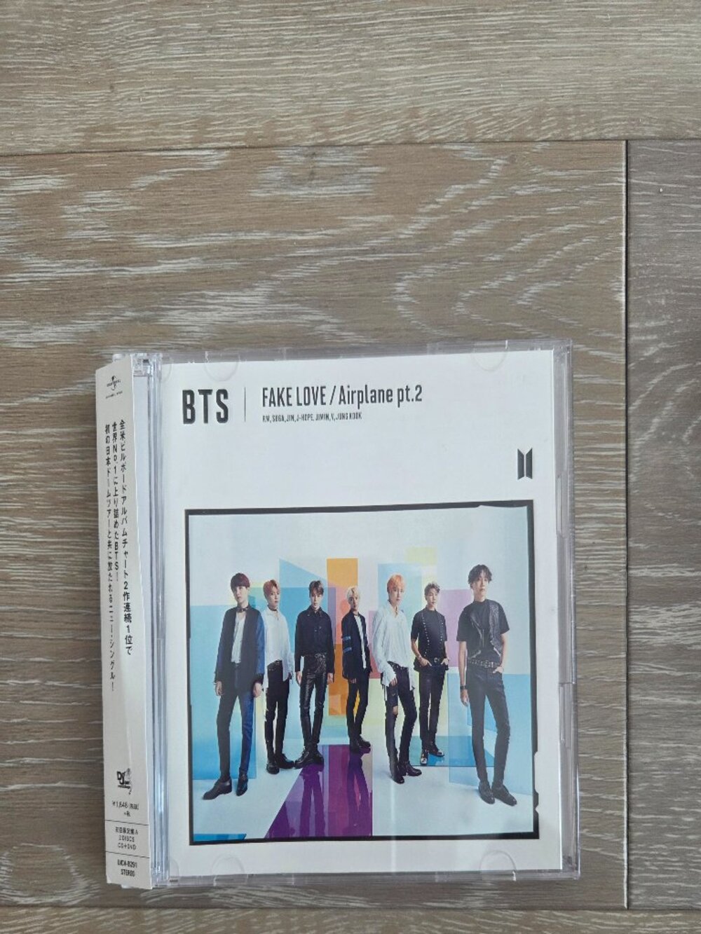 BTS Fake love / Airplane pt.2 japanese album